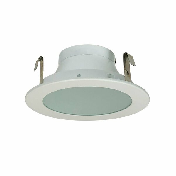 Nora Lighting 4", LV, FRST FLAT SHWR TRIM WHT, NL-426W NL-426W